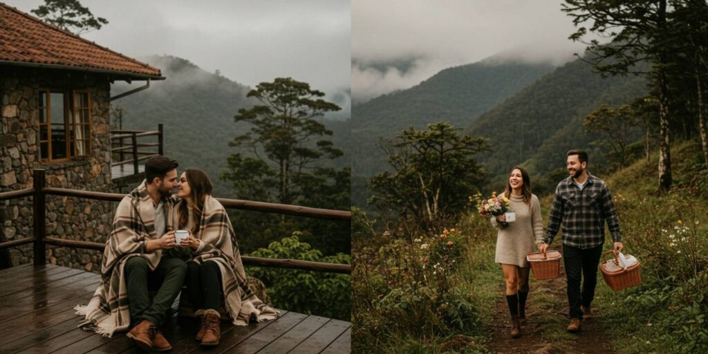 Campo e Montanhas: Amor no Meio da Natureza
