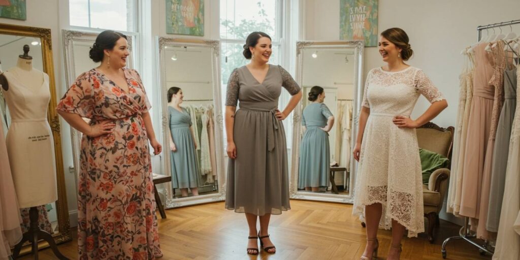 Considere o Corpo e o Estilo de Cada Madrinha — Porque Ninguém É Igual