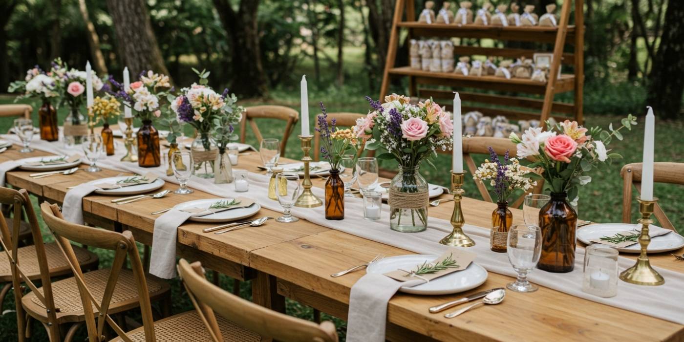 Decoração de Mesa de Casamento: Ideias Criativas e Elegantes