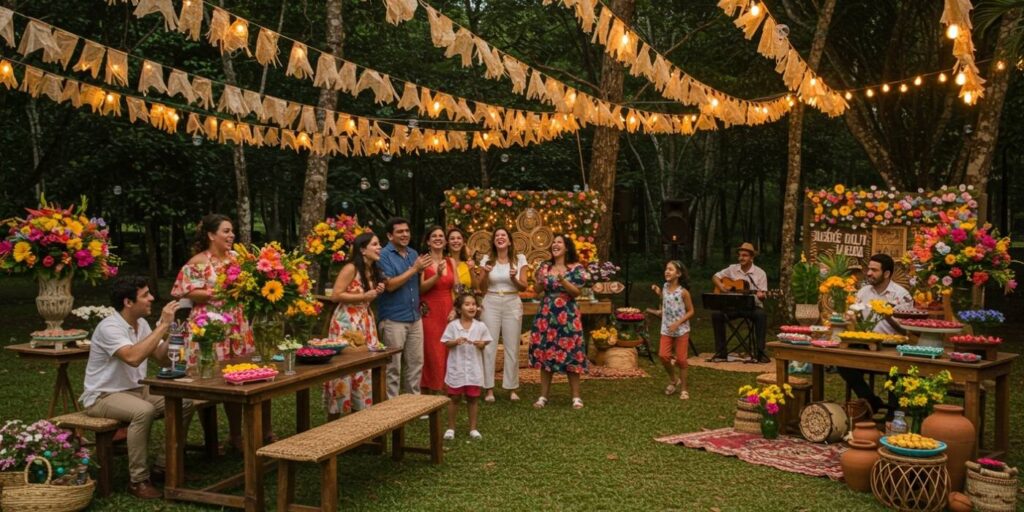 Entretenimento e Interação: Festa que Junta Gente