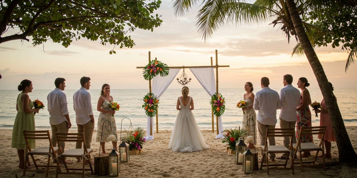 Inspirações de Casamento na Praia: Decoração, Trajes e Detalhes