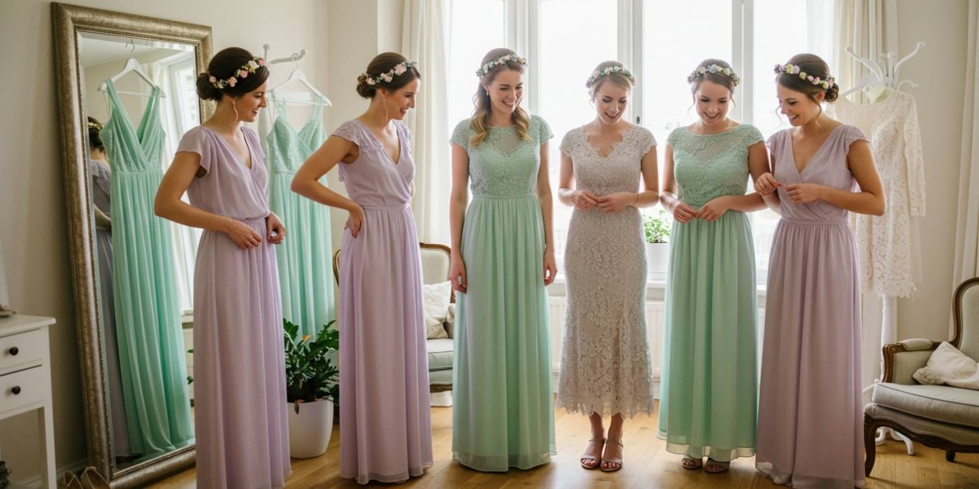 Madrinhas de Casamento: Como Escolher o Vestido Certo