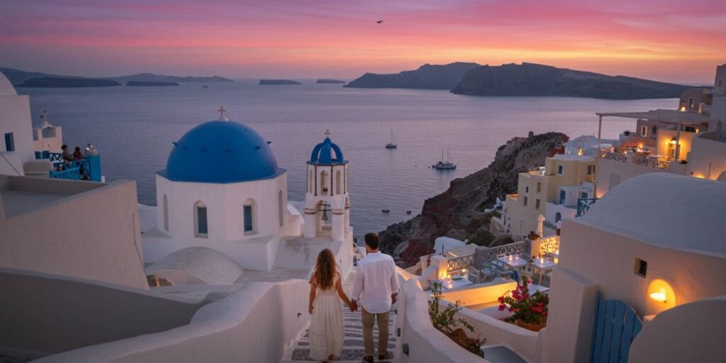 Santorini, Grécia: Onde o Amor é Pintado de Azul e Branco