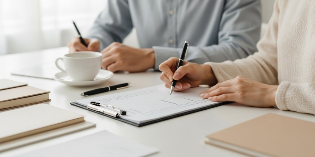 Prepare os detalhes finais com antecedência (mas sem obsessão)