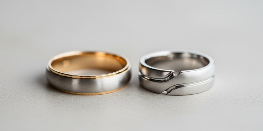 Tendências em Alianças de Casamento_ Clássico vs Moderno